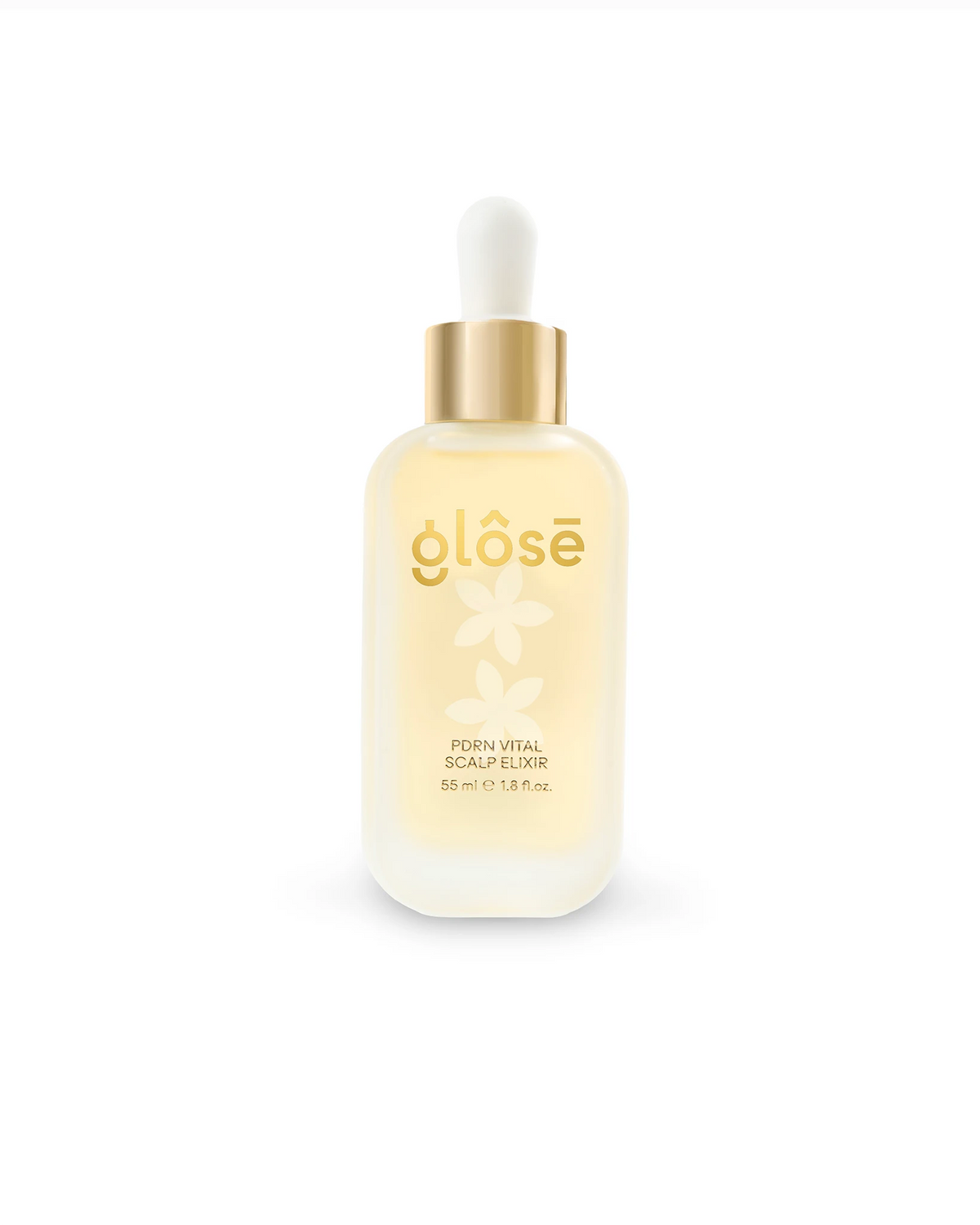 Glôsē PDRN Vital Scalp Elixir glass dropper bottle