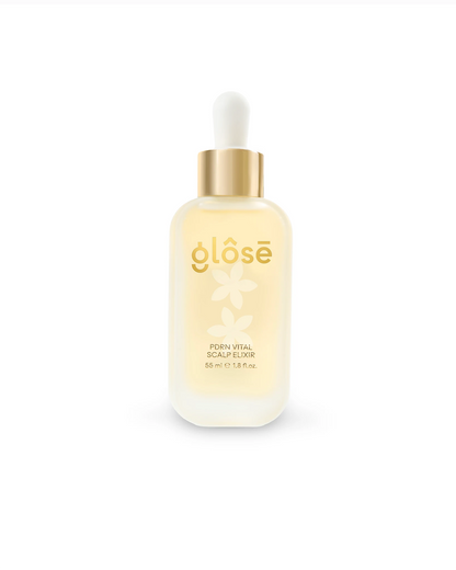Glôsē PDRN Vital Scalp Elixir glass dropper bottle